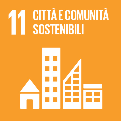 icona dell'obiettivo n.11 dell'agenda ONU 2030 per lo sviluppo sostenibile
